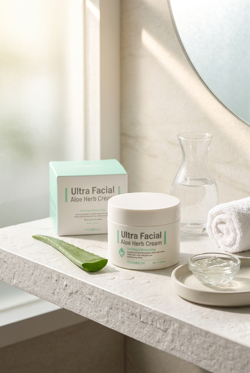 FOODAHOLIC Ultra Facial Aloe Herb Yüz Kremi - Genel Bakış