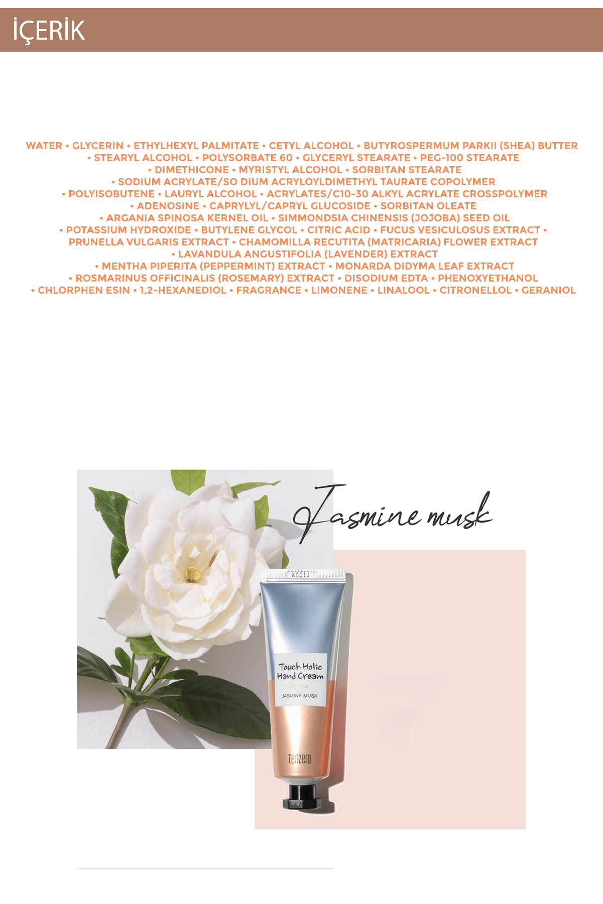 TENZERO Yasemin Özü Içeren Besleyici Ve Nemlendirici El Kremi 50ml görsel 3
