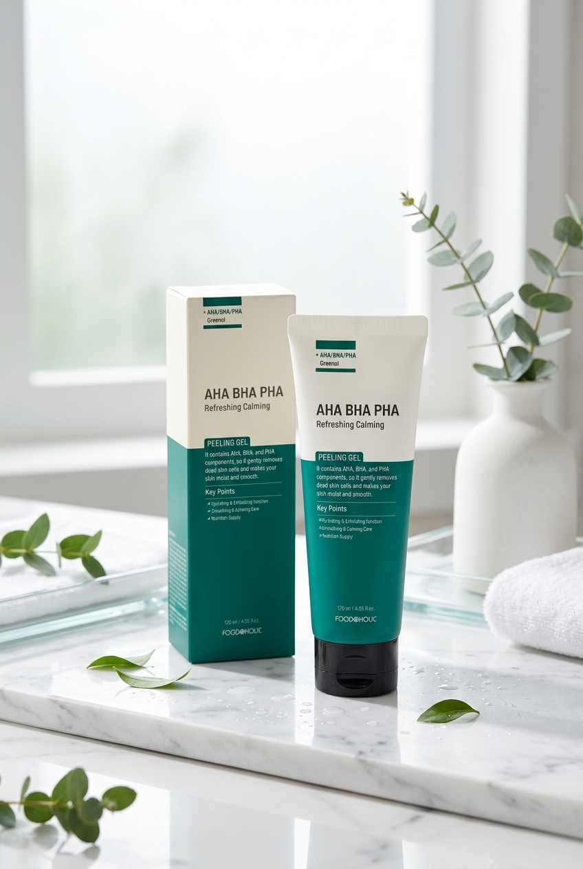 FOODAHOLIC Aha Bha Pha Refreshing Calming | Peeling Jel 120 Ml