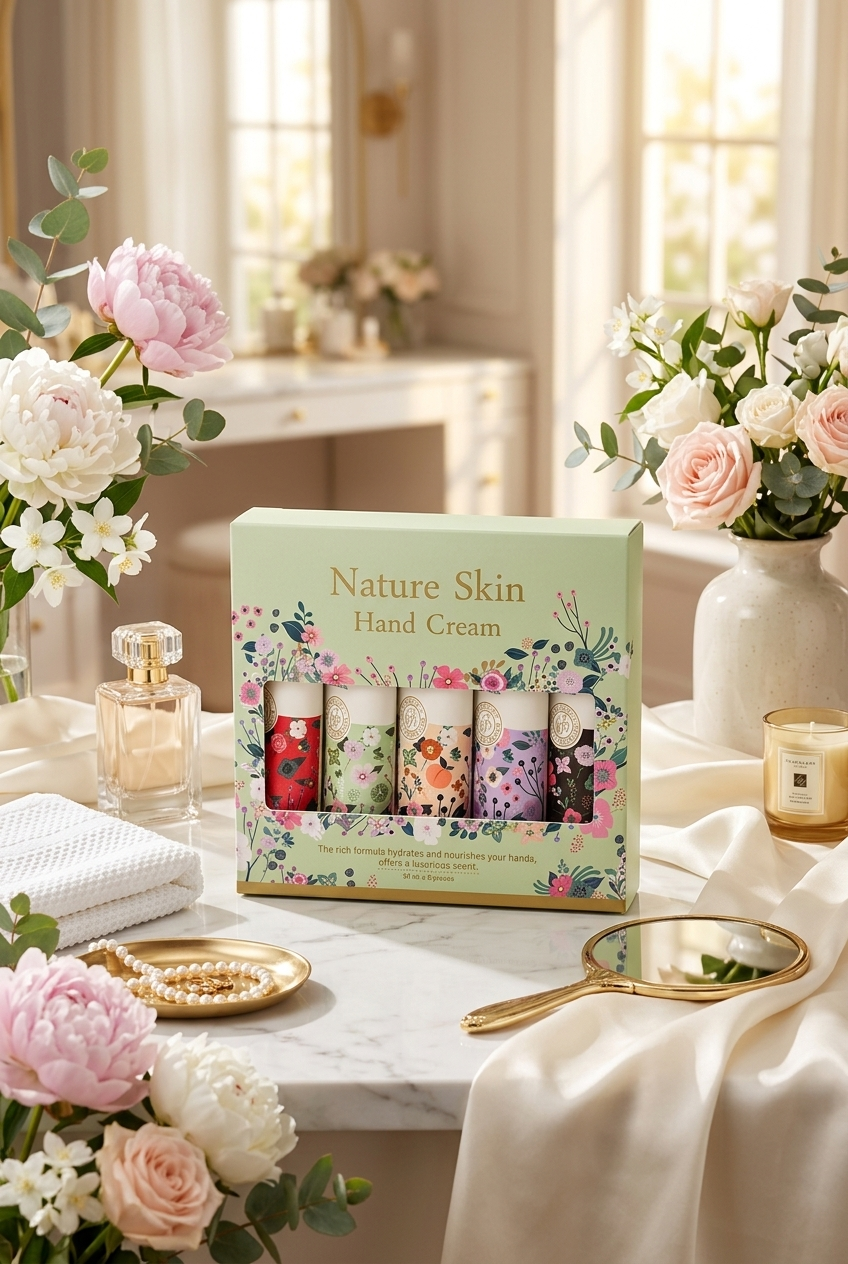 FOODAHOLIC Nature Skin 5'li El Kremi Seti / Hand Cream Set - Genel Bakış