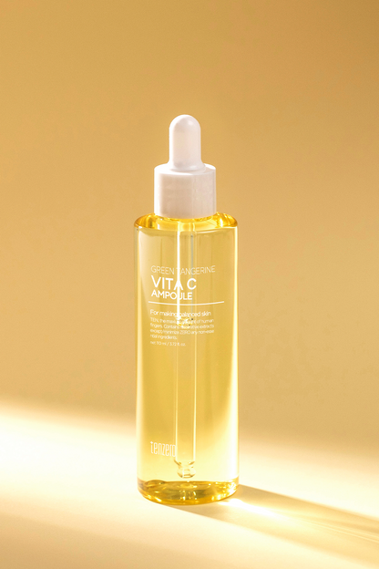 TENZERO Aydınlatıcı C Vitamini Ton Eşitleyici Leke Ve Siyah Nokta Karşıtı Vita C Ampoule Serum 110 ml görsel 5