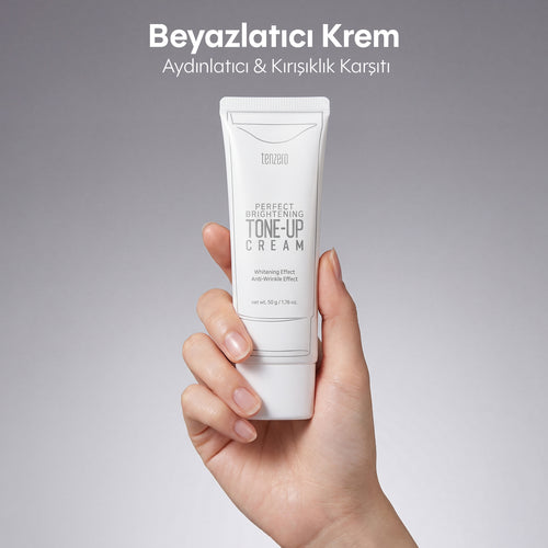 TENZERO Beyazlatıcı Aydınlatıcı Ve Kırışıklık Karşıtı Besleyici Tone-up Krem 50g