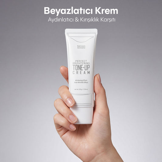 TENZERO Beyazlatıcı Aydınlatıcı ve Kırışıklık Karşıtı Besleyici Tone-Up Krem 50 gr