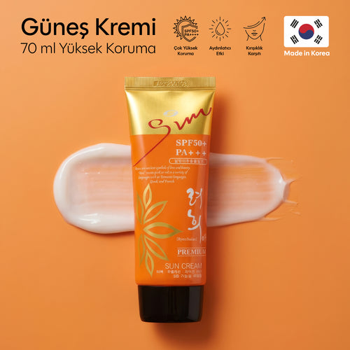 FOODAHOLIC Premium Sun Adenozin Içeren Yapışkan His Bırakmayan Leke Karşıtı Spf50+pa+++ Uva&uvb Güneş Kremi