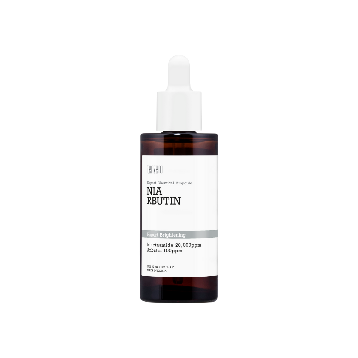 TENZERO Niacinamide 20,000ppm, Arbutin 100ppm Içeren Serum;leke Karşıtı Aydınlatıcı Ve Cilt Tonu Eşit Ampul