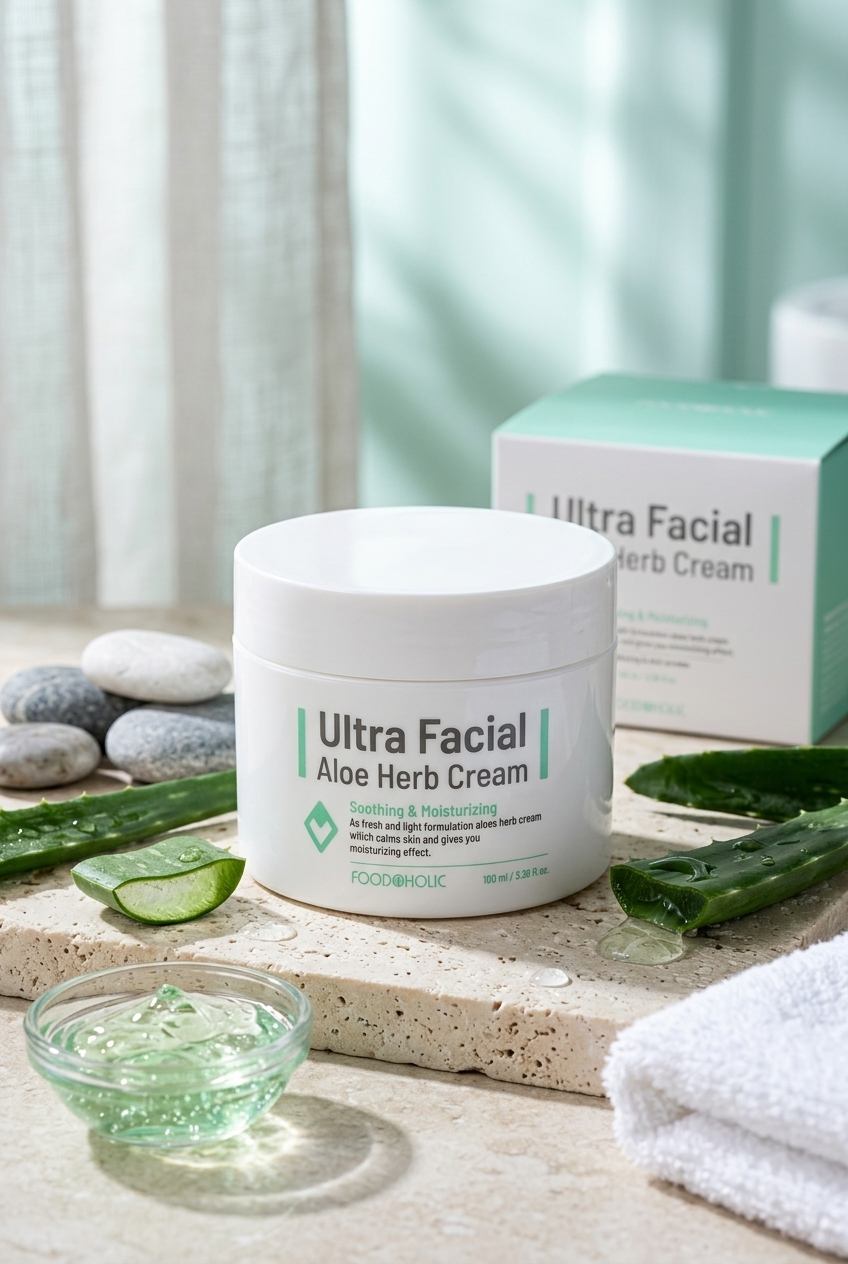 FOODAHOLIC Ultra Facial Aloe Herb Yüz Kremi