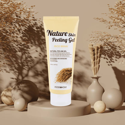 FOODAHOLIC Hassas Ve Donuk Ciltler Için Beyazlatıcı Aydınlatıcı Pirinç Kepeği Peeling Jel (büyük Boy) 150 ml görsel 4
