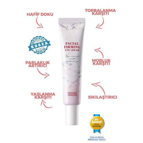 TENZERO MADE IN KOREA_Adenozin İçerir, Göz Altı Morlukları ve Kırışıklıkları Önler, Beyazlatıcı krem, 12 ml görsel 7