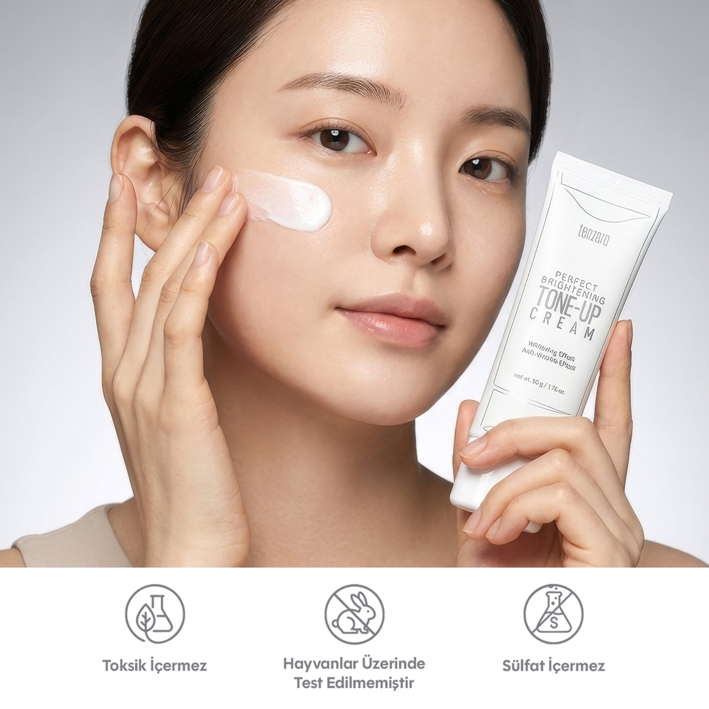 TENZERO Beyazlatıcı Aydınlatıcı ve Kırışıklık Karşıtı Besleyici Tone-Up Krem 50 gr