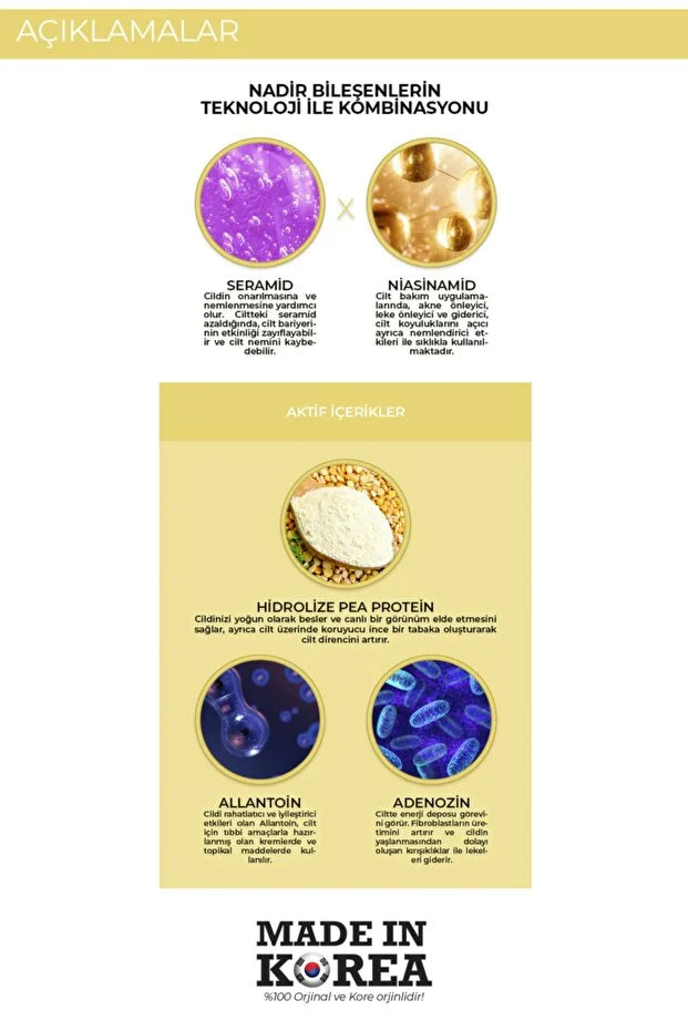 FOODAHOLIC Ceramide Aydınlatıcı Beyazlatıcı Niasinamid Içeren Nemlendirici Ve Besleyici Saf Vitamin Krem 100ml görsel 5