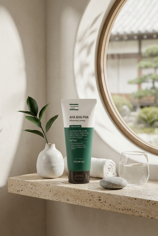 FOODAHOLIC Aha Bha Pha Refreshing Calming Foam | Yüz Temizleme Köpüğü 120 Ml