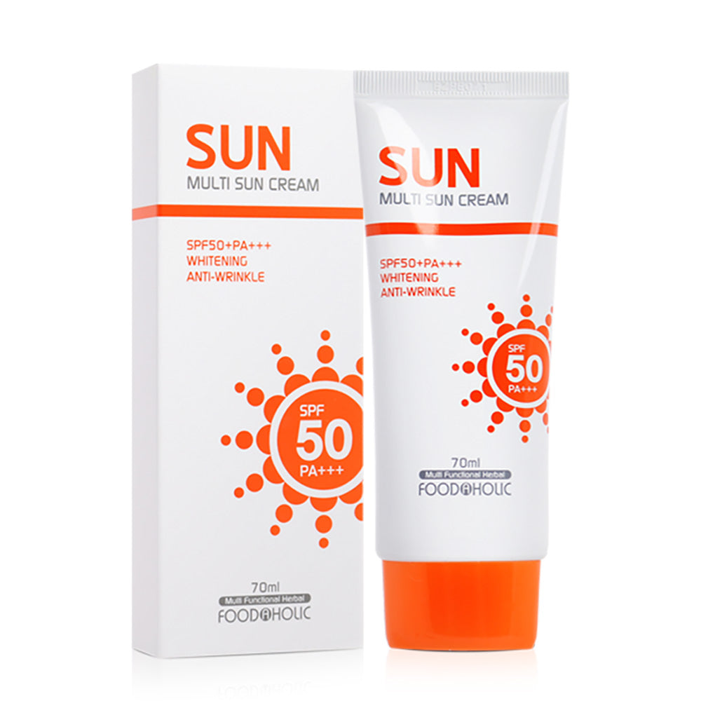 FOODAHOLIC MADE IN KOREA_Adenozin Içeren Yapışkan His Bırakmayan Leke Karşıtı Spf50+ Pa+++ UVA/UVB 70 ml görsel 2