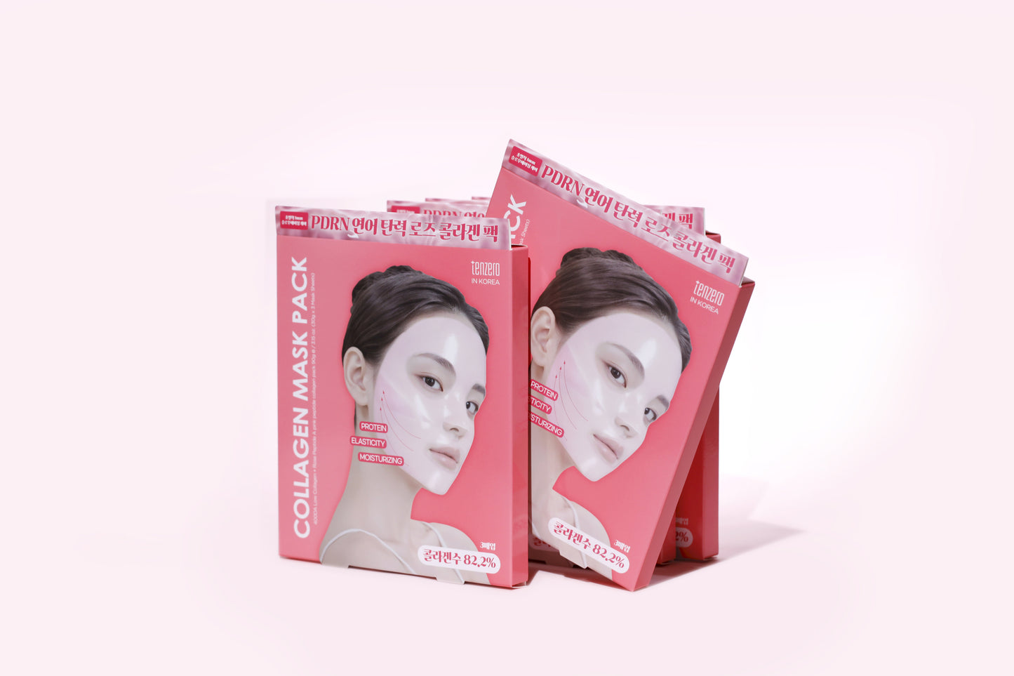 TENZERO Gül Peptitli Kolajen Maske Seti 30g x 3 Adet