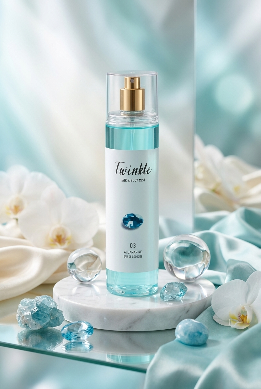 FOODAHOLIC Twinkle Aquamarine Hair & Body Mist Saç Ve Vücut Spreyi - Genel Bakış