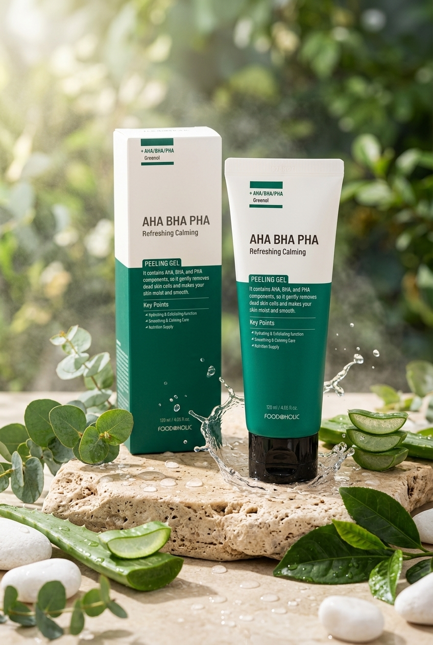 FOODAHOLIC Aha Bha Pha Refreshing Calming | Peeling Jel 120 Ml - Genel Bakış