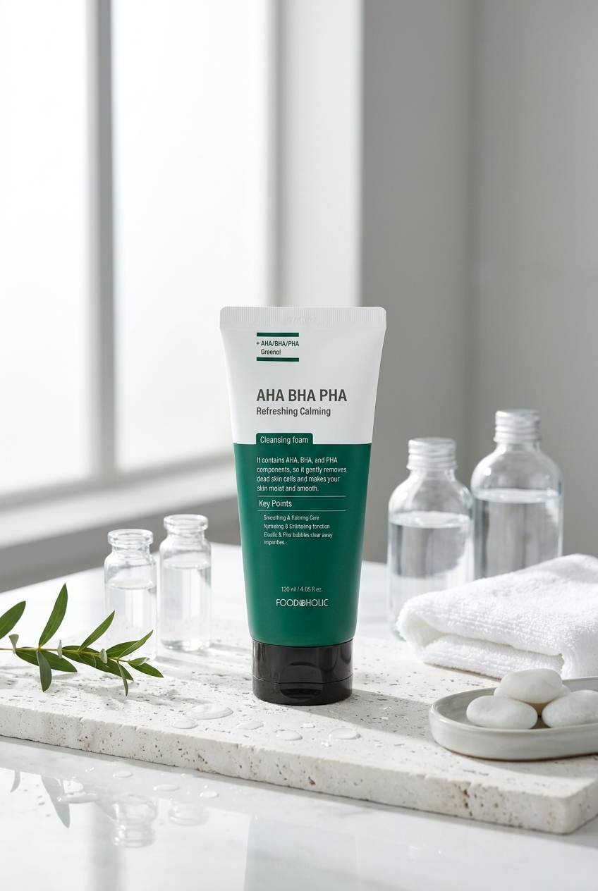 FOODAHOLIC Aha Bha Pha Refreshing Calming Foam | Yüz Temizleme Köpüğü 120 Ml - Genel Bakış