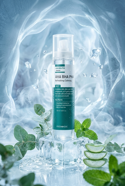 FOODAHOLIC Aha Bha Pha Refreshing Calming Mist | Yüz Spreyi 120 Ml