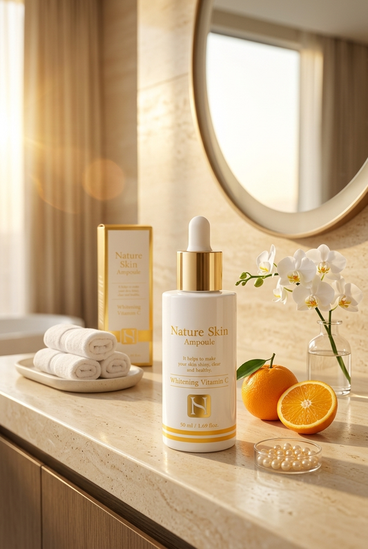 FOODAHOLIC Aydınlatıcı Beyazlatıcı ve Leke Karşıtı Niacinamide İçeren Vitamin C Ampul Serum 50ml