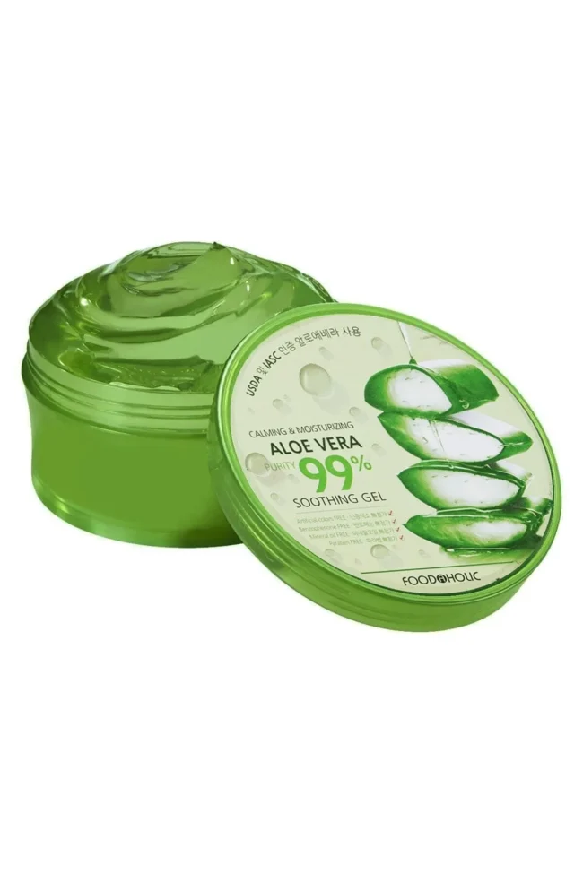 FOODAHOLIC Saf Organik Yatıştırıcı Kore Aloe Vera Soothing Jel Krem