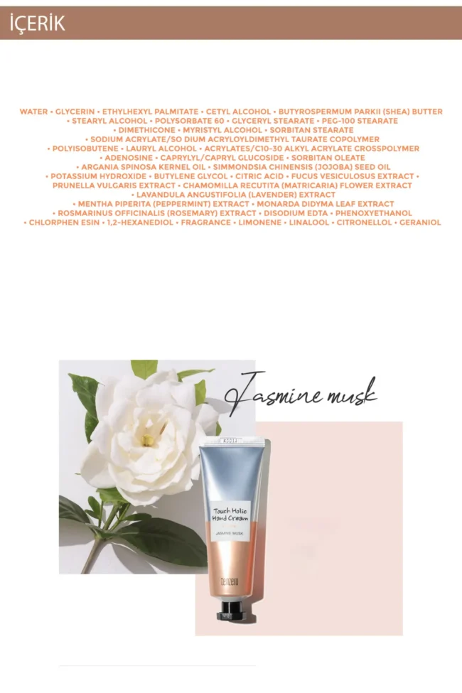 TENZERO Yasemin Özü Içeren Besleyici Ve Nemlendirici El Kremi 50ml - Görsel 3